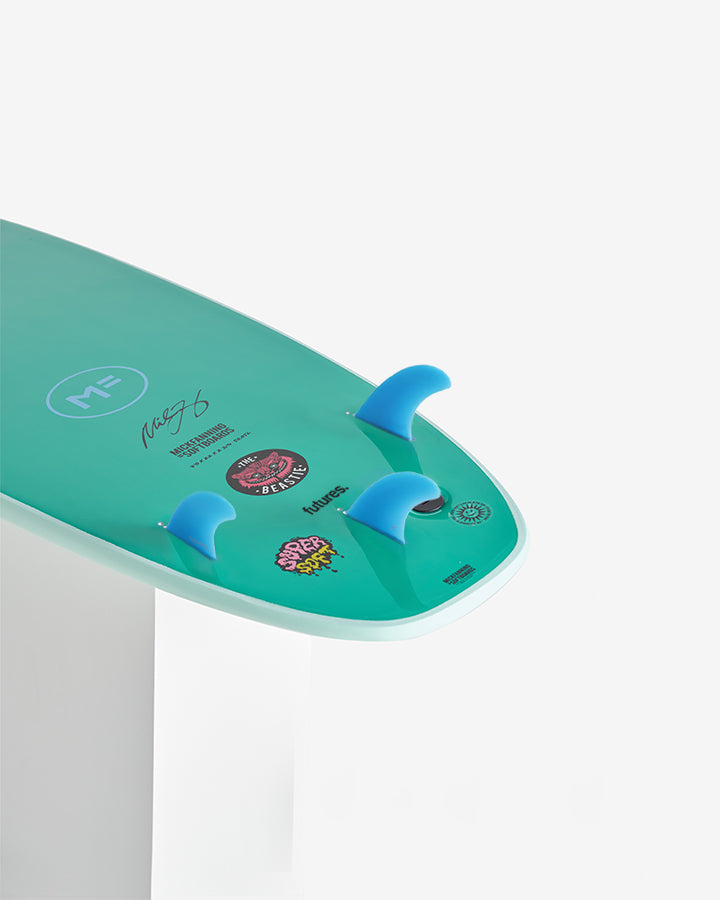 BEASTIE SUPER SOFT - MINT/AQUA FUTURES