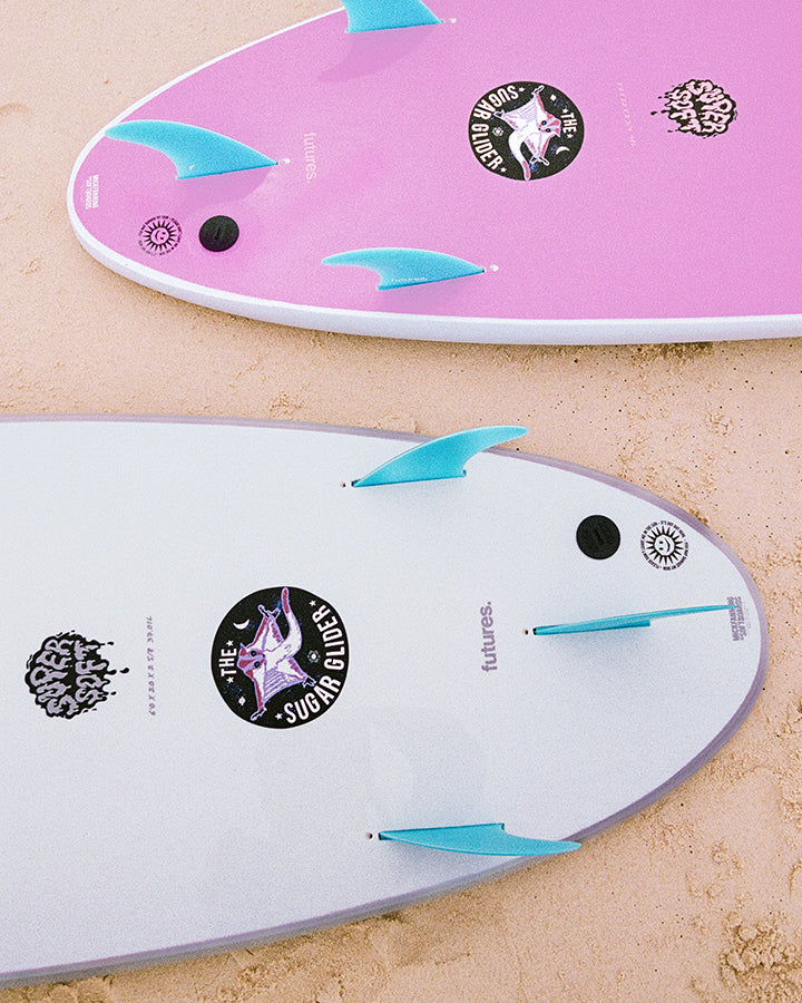 MF X LAURA SUGAR GLIDER SUPER SOFT - GREY/SKY