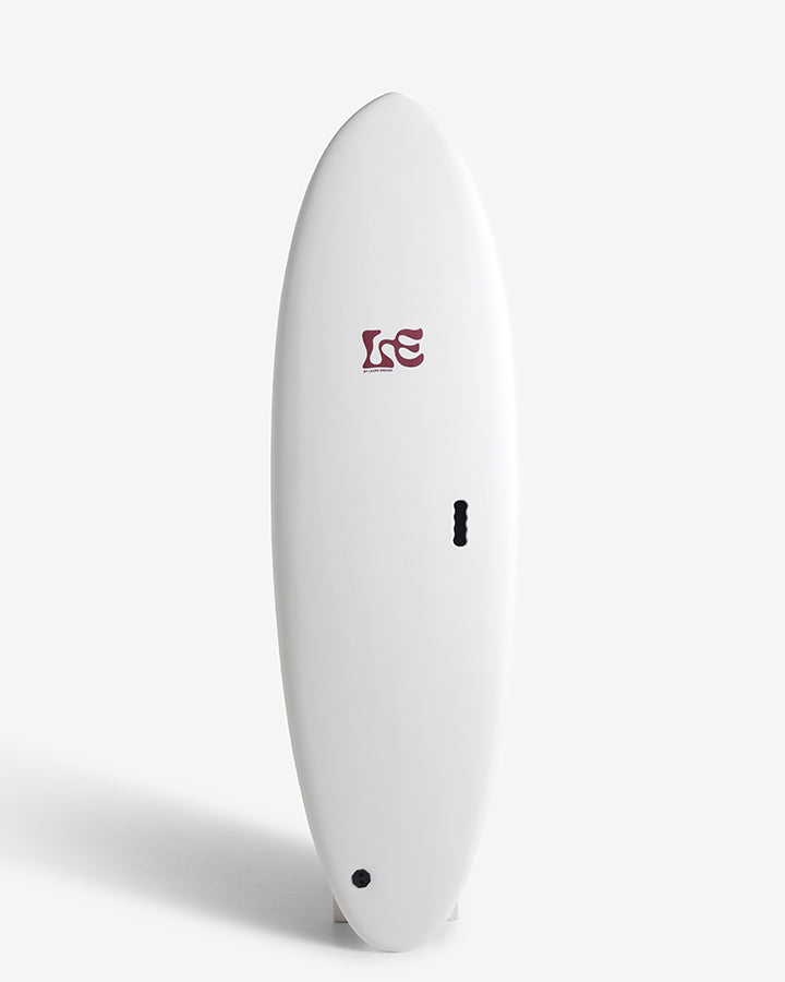 MF X LAURA SUGAR GLIDER SUPER SOFT - WHITE/MAROON
