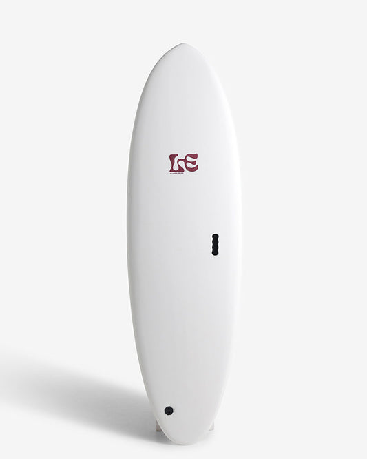 MF X LAURA SUGAR GLIDER SUPER SOFT - WHITE/MAROON
