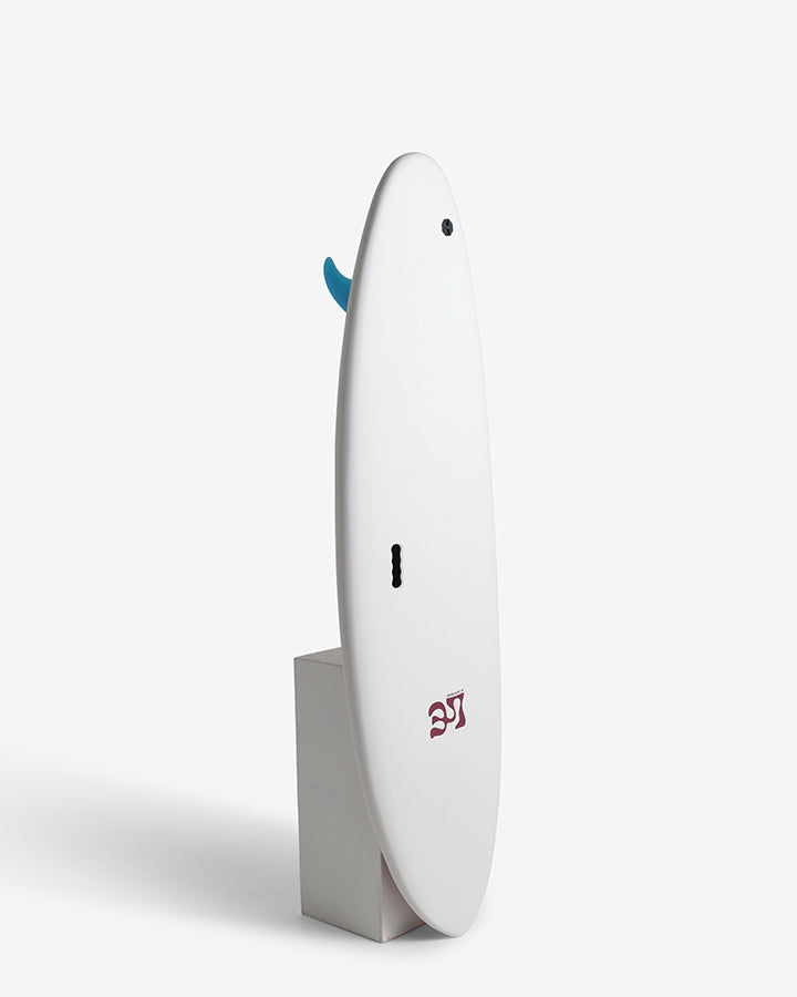 MF X LAURA SUGAR GLIDER SUPER SOFT - WHITE/MAROON
