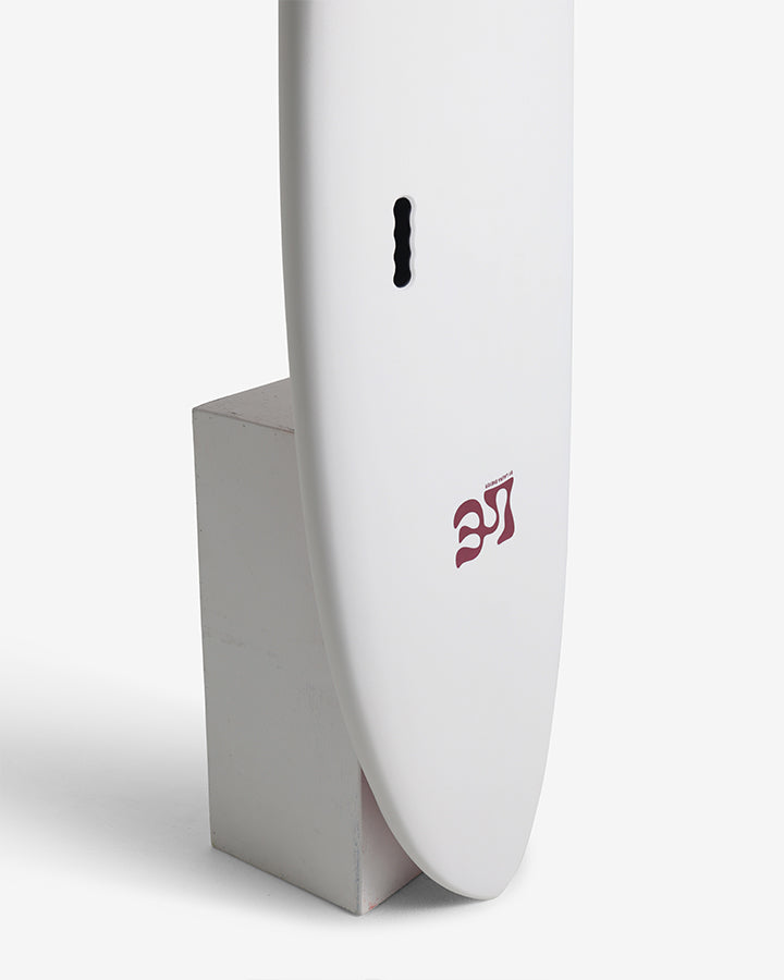 MF X LAURA SUGAR GLIDER SUPER SOFT - WHITE/MAROON